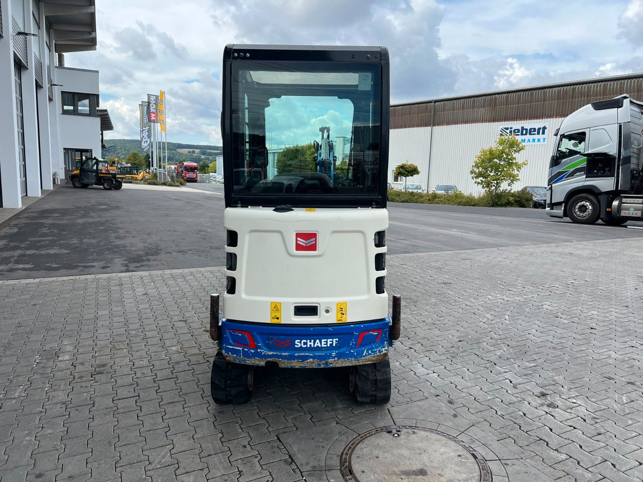 Terex TC16 / 2017 / 1.769h / Löffelpaket / Powertilt - Minibagger: das Bild 5 Terex TC16 / 2017 / 1.769h / Löffelpaket / Powertilt - Minibagger: das Bild 5