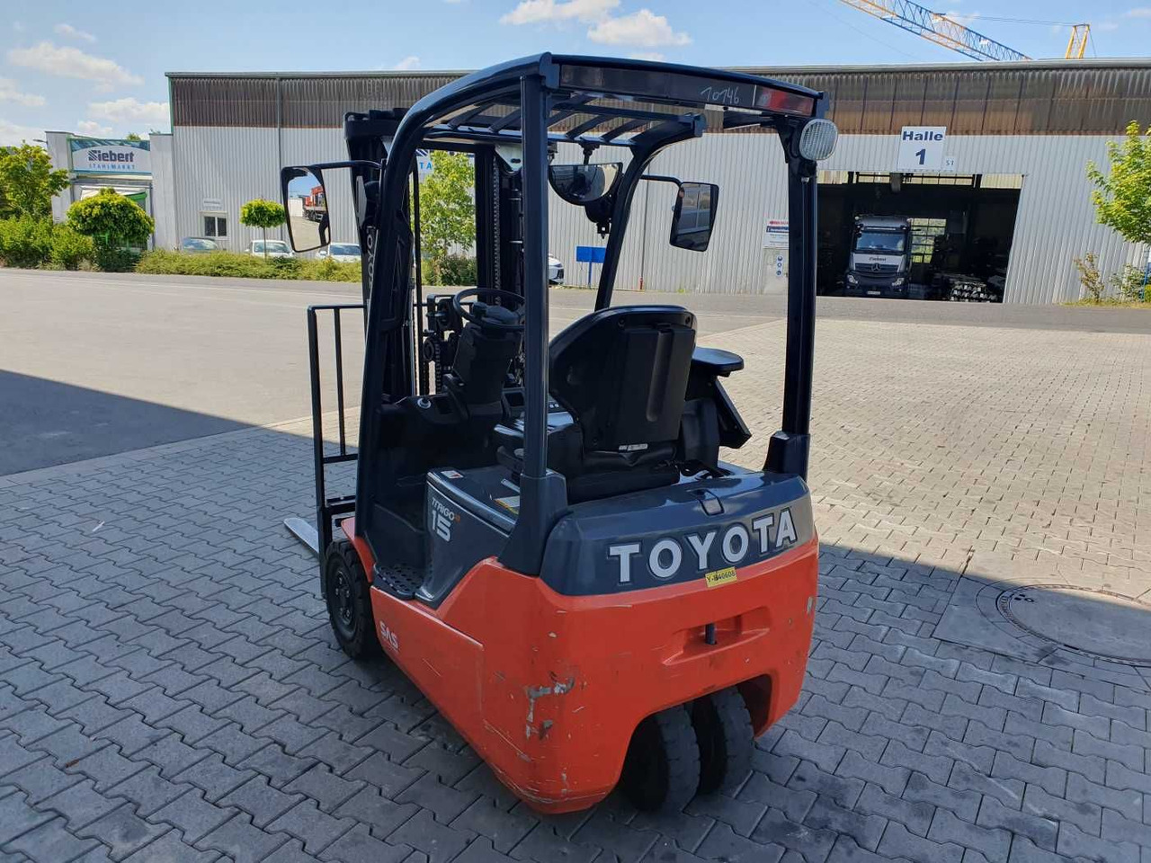 Toyota 8FBET15 / Triplex: 4.30m / nur 1.842h! / SS - Elektrostapler: das Bild 5 Toyota 8FBET15 / Triplex: 4.30m / nur 1.842h! / SS - Elektrostapler: das Bild 5