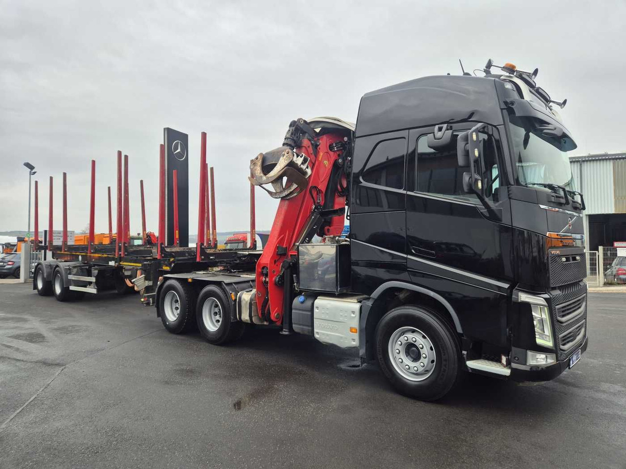 Volvo FH 540 6x4 Palfinger S260Z96 Doll Teleskop-Langh - Holztransporter: das Bild 3 Volvo FH 540 6x4 Palfinger S260Z96 Doll Teleskop-Langh - Holztransporter: das Bild 3