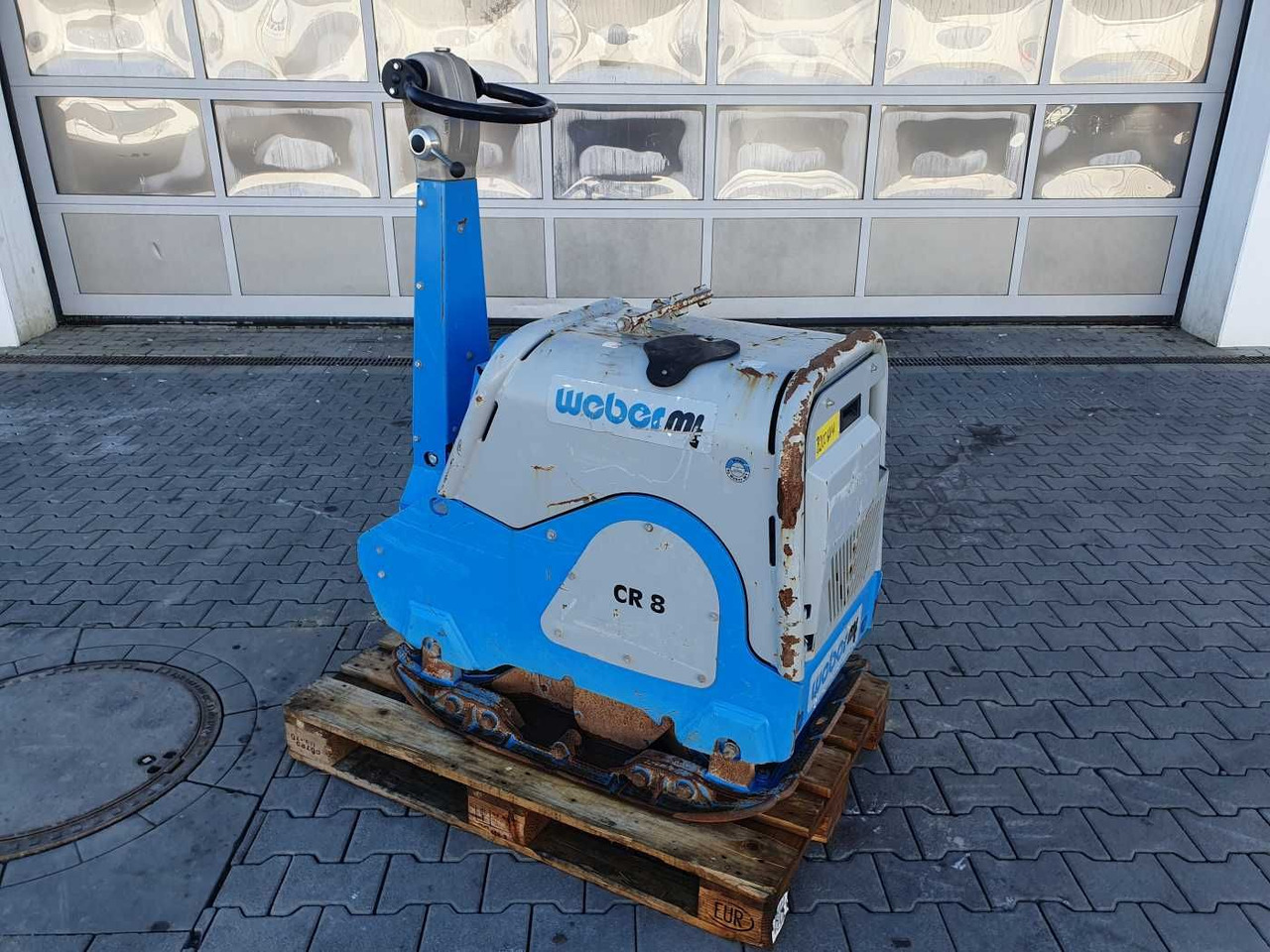 Weber CR 8 Hatz-Diesel 601kg Rüttelplatte 117 h - Rüttelplatte: das Bild 1 Weber CR 8 Hatz-Diesel 601kg Rüttelplatte 117 h - Rüttelplatte: das Bild 1