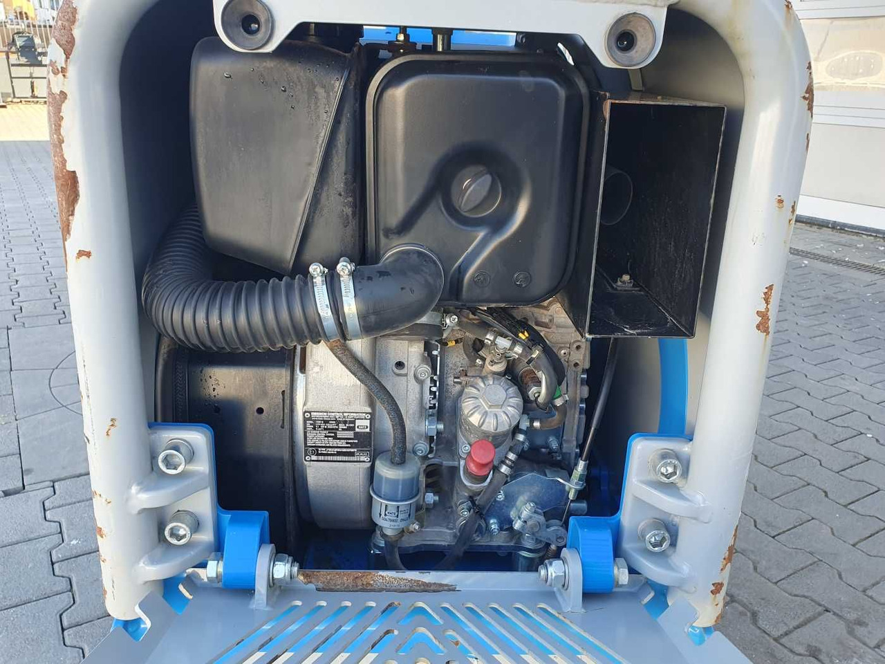 NEU: Rüttelplatte Weber CR 8 Hatz-Diesel 601kg Rüttelplatte 117 h: das Bild 9