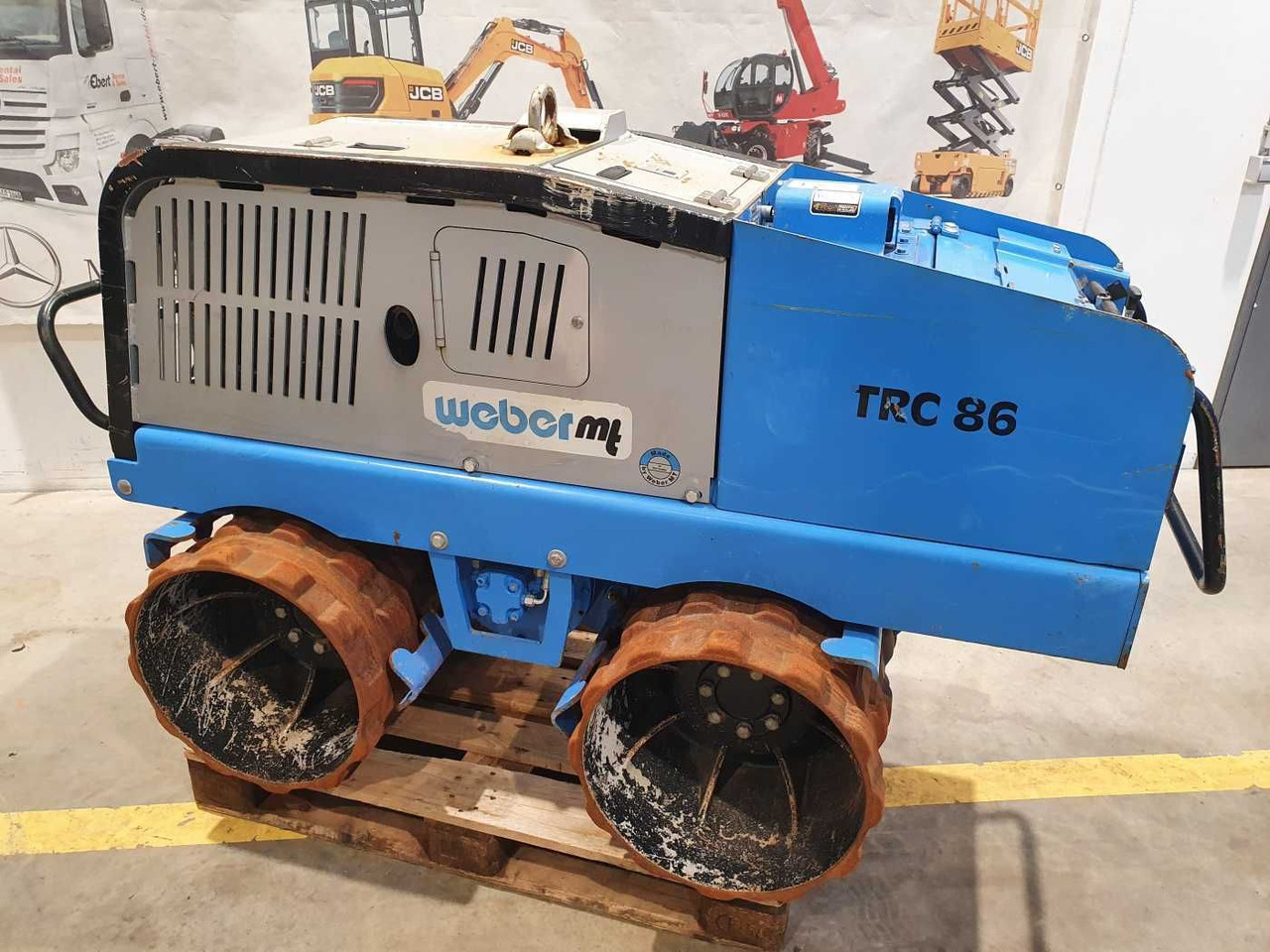 Weber TRC 86 Grabenwalze / 2020 / Funk / nur 112h - Kleine Walze: das Bild 2 Weber TRC 86 Grabenwalze / 2020 / Funk / nur 112h - Kleine Walze: das Bild 2
