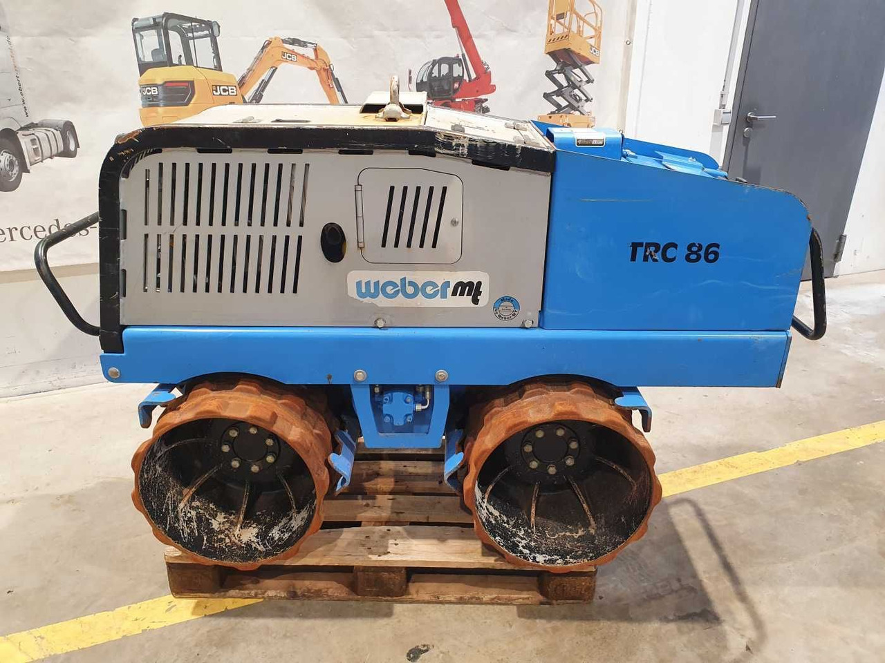 Weber TRC 86 Grabenwalze / 2020 / Funk / nur 112h - Kleine Walze: das Bild 3 Weber TRC 86 Grabenwalze / 2020 / Funk / nur 112h - Kleine Walze: das Bild 3