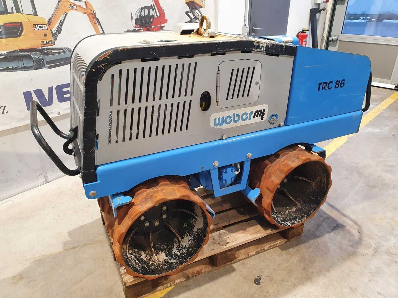Weber TRC 86 Grabenwalze / 2020 / Funk / nur 112h - Kleine Walze: das Bild 4 Weber TRC 86 Grabenwalze / 2020 / Funk / nur 112h - Kleine Walze: das Bild 4