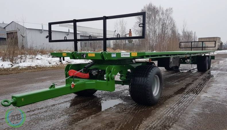 Dinapolis bale trailer RP-10500, 14 t - Landwirtschaftlicher Plattformanhänger: das Bild 3 Dinapolis bale trailer RP-10500, 14 t - Landwirtschaftlicher Plattformanhänger: das Bild 3