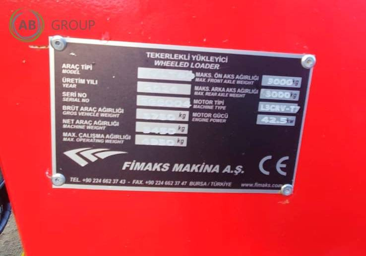 Fimaks telescopic loader FMLT 60 - Teleskopradlader: das Bild 5 Fimaks telescopic loader FMLT 60 - Teleskopradlader: das Bild 5