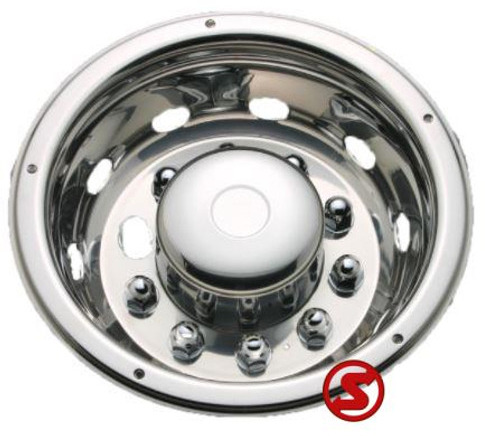 Diversen Wieldop deluxe RVS achter 22.5 diepte 160mm - Felge für LKW: das Bild 1 Diversen Wieldop deluxe RVS achter 22.5 diepte 160mm - Felge für LKW: das Bild 1
