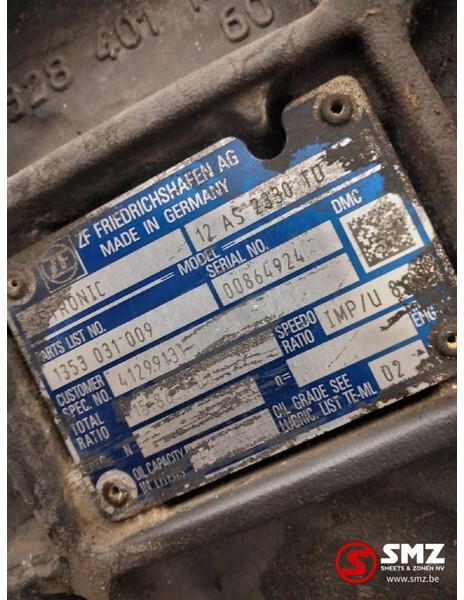 Iveco Occ versnellingsbak 12AS2330TD Iveco - Getriebe für LKW: das Bild 5 Iveco Occ versnellingsbak 12AS2330TD Iveco - Getriebe für LKW: das Bild 5