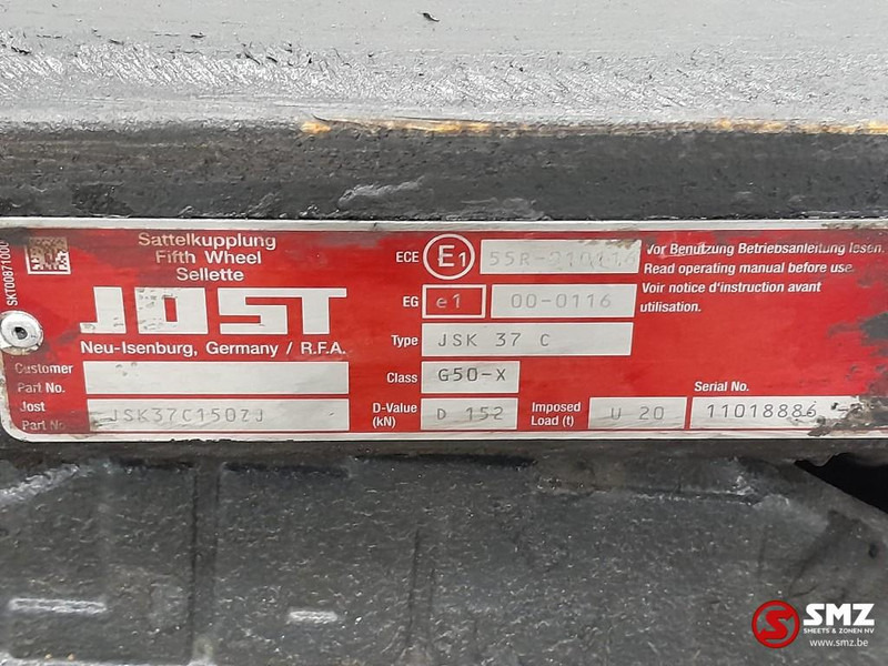 Jost Occ koppelschotel + montageplaat JSK37C JOST - Sattelkupplung für LKW: das Bild 5 Jost Occ koppelschotel + montageplaat JSK37C JOST - Sattelkupplung für LKW: das Bild 5