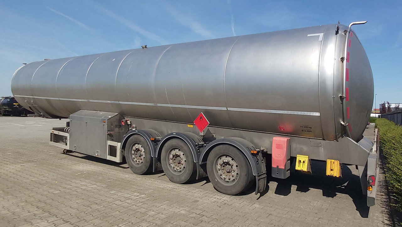 INDOX Gas tank semi-trailer cryogenic used for LNG, Methan, Methane, ethylene, nitrogen. - Tankauflieger: das Bild 3 INDOX Gas tank semi-trailer cryogenic used for LNG, Methan, Methane, ethylene, nitrogen. - Tankauflieger: das Bild 3