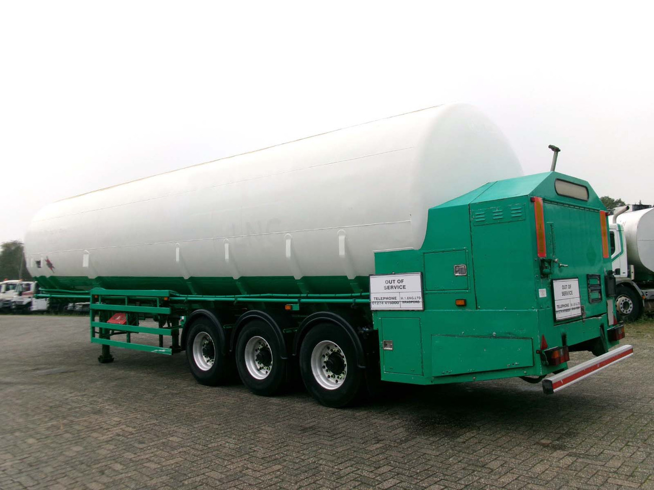 M1 Engineering Gas tank semi-trailer cryogenic used for LNG Methan Methane - Tankauflieger: das Bild 4 M1 Engineering Gas tank semi-trailer cryogenic used for LNG Methan Methane - Tankauflieger: das Bild 4