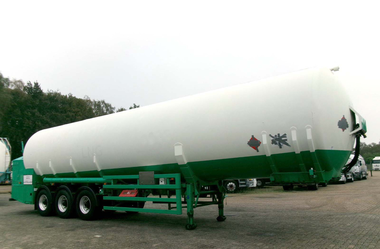 M1 Engineering Gas tank semi-trailer cryogenic used for LNG Methan Methane - Tankauflieger: das Bild 1 M1 Engineering Gas tank semi-trailer cryogenic used for LNG Methan Methane - Tankauflieger: das Bild 1