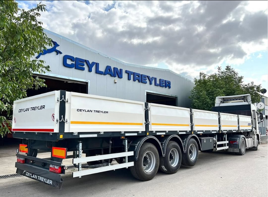 CEYLAN 3 AXLES FLATBED&PLATFORM WITH SIDE COVER - Pritschenauflieger/ Plattformauflieger: das Bild 1 CEYLAN 3 AXLES FLATBED&PLATFORM WITH SIDE COVER - Pritschenauflieger/ Plattformauflieger: das Bild 1