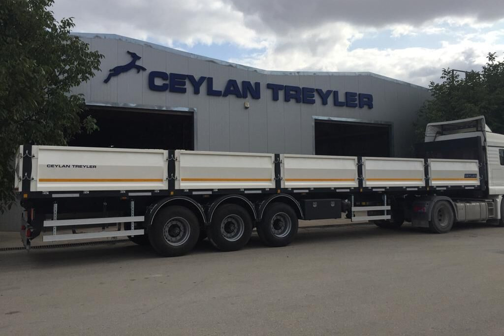 CEYLAN 3 AXLES FLATBED&PLATFORM WITH SIDE COVER - Pritschenauflieger/ Plattformauflieger: das Bild 3 CEYLAN 3 AXLES FLATBED&PLATFORM WITH SIDE COVER - Pritschenauflieger/ Plattformauflieger: das Bild 3