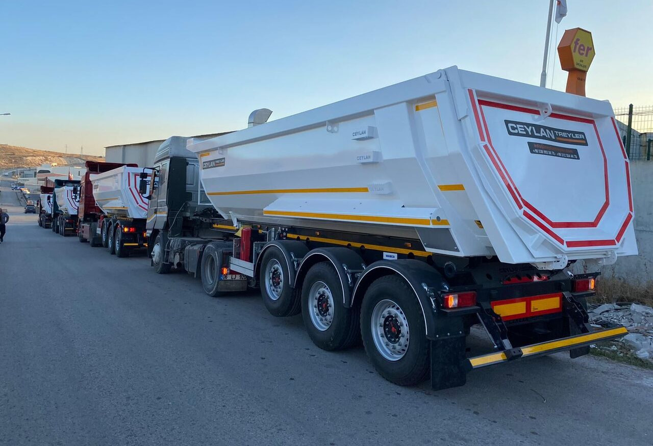CEYLAN 3 AXLES TIPPER 22-30M3 - Kipper Auflieger: das Bild 5 CEYLAN 3 AXLES TIPPER 22-30M3 - Kipper Auflieger: das Bild 5