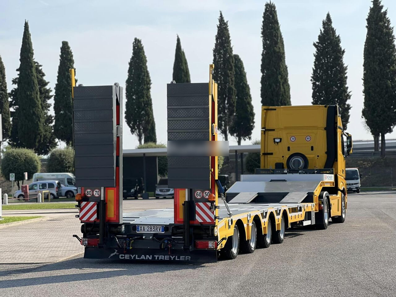 CEYLAN 4 AXLES STANDART & EXTENDABLE LOWBED - Tieflader Auflieger: das Bild 2 CEYLAN 4 AXLES STANDART & EXTENDABLE LOWBED - Tieflader Auflieger: das Bild 2
