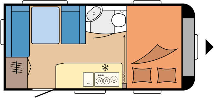DE LUXE 440 SF - Wohnwagen: das Bild 1 DE LUXE 440 SF - Wohnwagen: das Bild 1