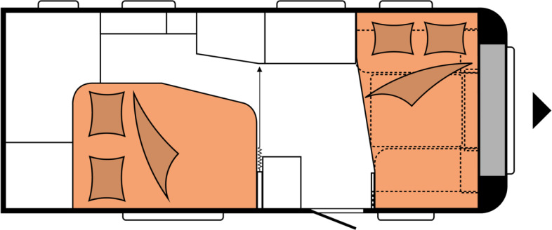 DE LUXE 495 WFB - Wohnwagen: das Bild 2 DE LUXE 495 WFB - Wohnwagen: das Bild 2