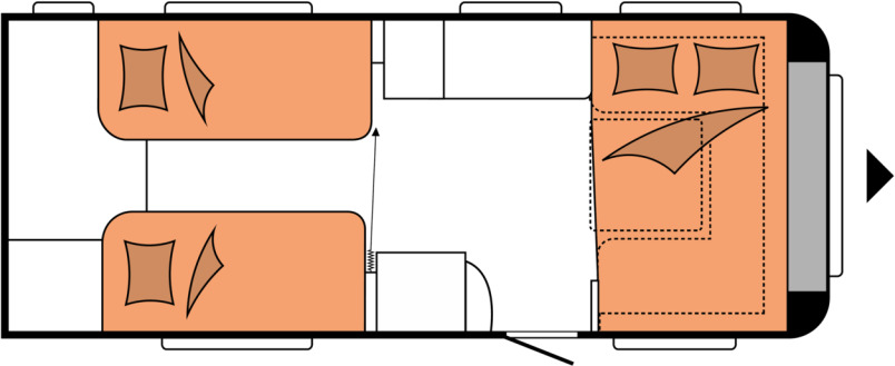 Hobby PRESTIGE 560 WLU - Wohnwagen: das Bild 2 Hobby PRESTIGE 560 WLU - Wohnwagen: das Bild 2