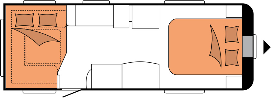 Hobby PRESTIGE 650 UFf - Wohnwagen: das Bild 2 Hobby PRESTIGE 650 UFf - Wohnwagen: das Bild 2