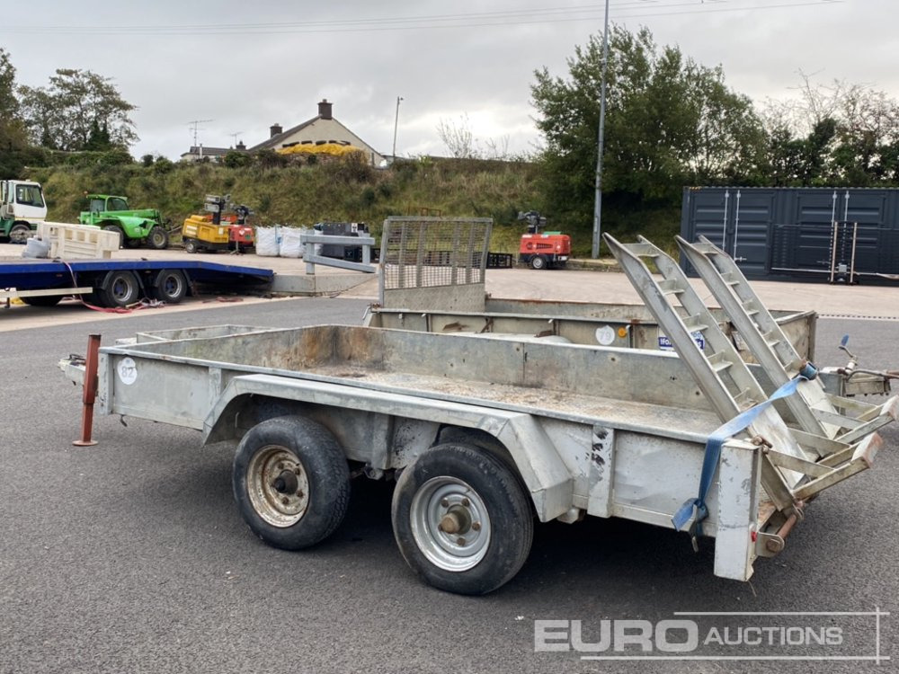 12' x 6' 6" Twin Axle Plant Trailer, Ramps - Baumaschinenanhänger: das Bild 2 12' x 6' 6" Twin Axle Plant Trailer, Ramps - Baumaschinenanhänger: das Bild 2