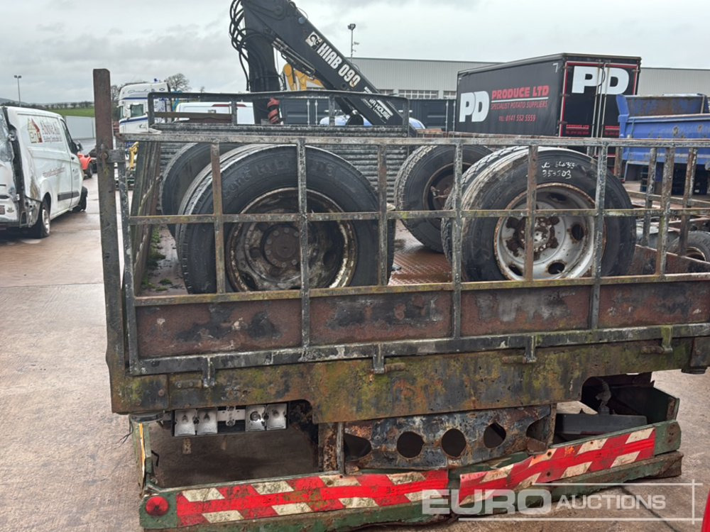 14' x 8' Dropside Body, Hiab 090 Crane - Pritschenaufbau: das Bild 4 14' x 8' Dropside Body, Hiab 090 Crane - Pritschenaufbau: das Bild 4