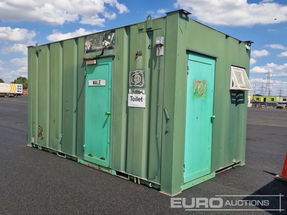 16' x 8 Toilet Container (Cannot Be Reconsigned) - Seecontainer: das Bild 3 16' x 8 Toilet Container (Cannot Be Reconsigned) - Seecontainer: das Bild 3