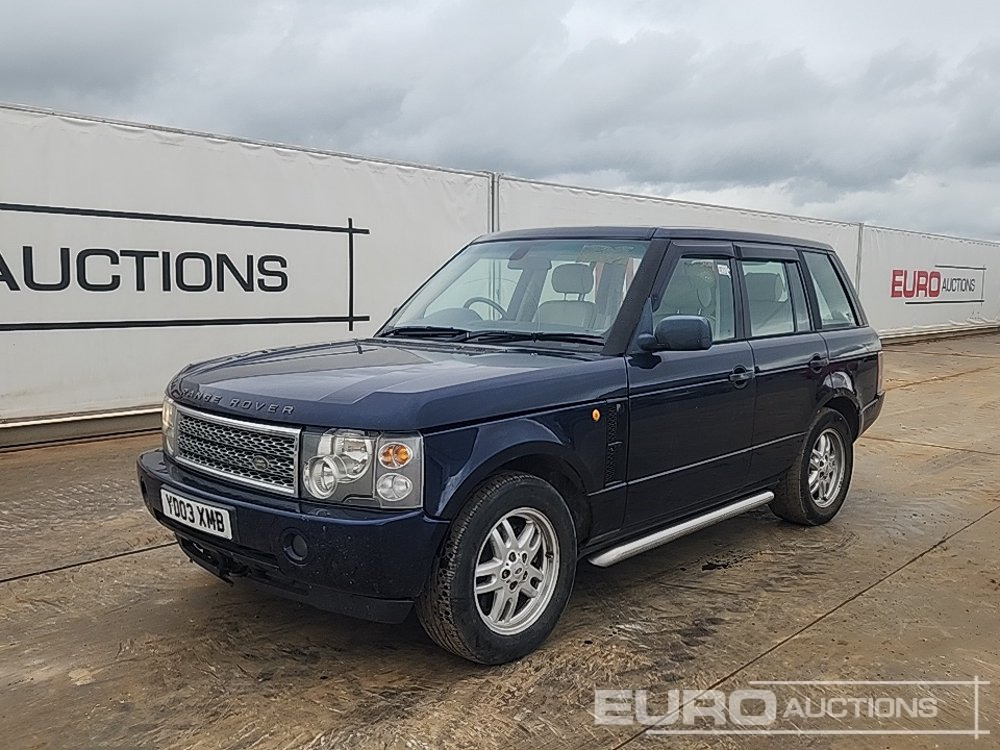 2003 Range Rover SE TD6 4WD Auto, Cruise Control, Lane Assist, Climate Control, A/C (Reg. Docs. Available) (NO VAT) - SUV/ Geländewagen: das Bild 1 2003 Range Rover SE TD6 4WD Auto, Cruise Control, Lane Assist, Climate Control, A/C (Reg. Docs. Available) (NO VAT) - SUV/ Geländewagen: das Bild 1