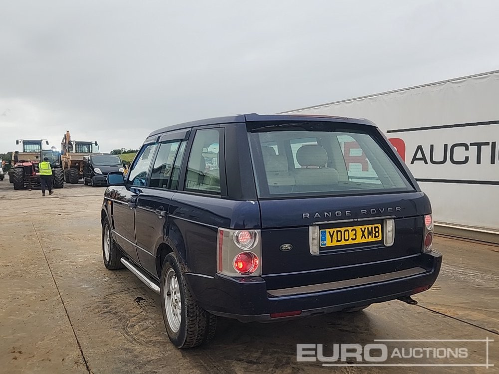 2003 Range Rover SE TD6 4WD Auto, Cruise Control, Lane Assist, Climate Control, A/C (Reg. Docs. Available) (NO VAT) - SUV/ Geländewagen: das Bild 3 2003 Range Rover SE TD6 4WD Auto, Cruise Control, Lane Assist, Climate Control, A/C (Reg. Docs. Available) (NO VAT) - SUV/ Geländewagen: das Bild 3