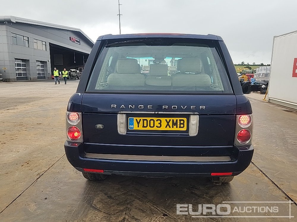 2003 Range Rover SE TD6 4WD Auto, Cruise Control, Lane Assist, Climate Control, A/C (Reg. Docs. Available) (NO VAT) - SUV/ Geländewagen: das Bild 4 2003 Range Rover SE TD6 4WD Auto, Cruise Control, Lane Assist, Climate Control, A/C (Reg. Docs. Available) (NO VAT) - SUV/ Geländewagen: das Bild 4