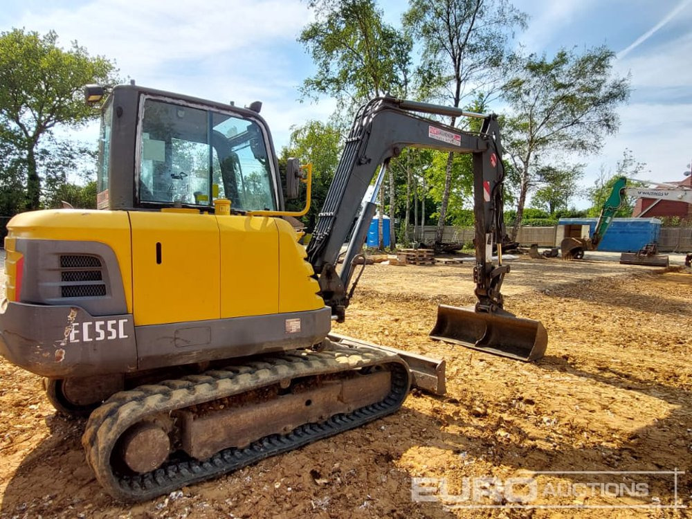 2010 Volvo EC55C - Minibagger: das Bild 5 2010 Volvo EC55C - Minibagger: das Bild 5