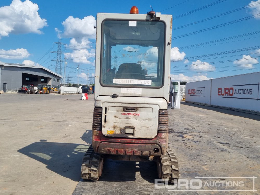 2011 Takeuchi TB016 - Minibagger: das Bild 4 2011 Takeuchi TB016 - Minibagger: das Bild 4