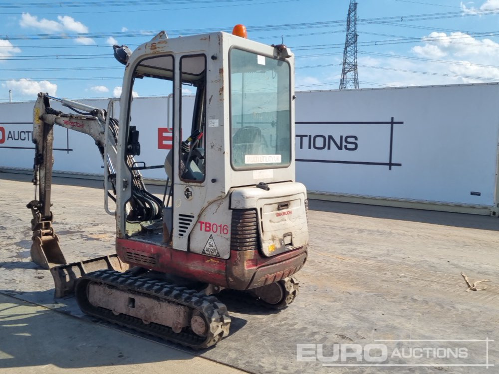 2011 Takeuchi TB016 - Minibagger: das Bild 3 2011 Takeuchi TB016 - Minibagger: das Bild 3