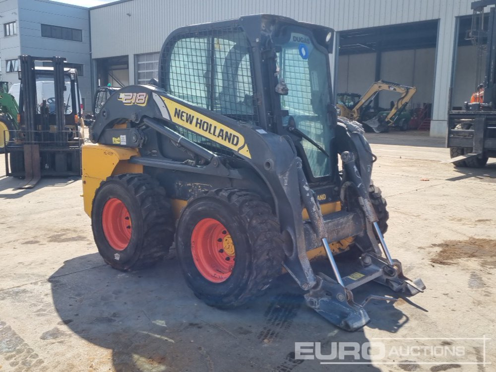 Kompaktlader 2012 New Holland L218: das Bild 7
