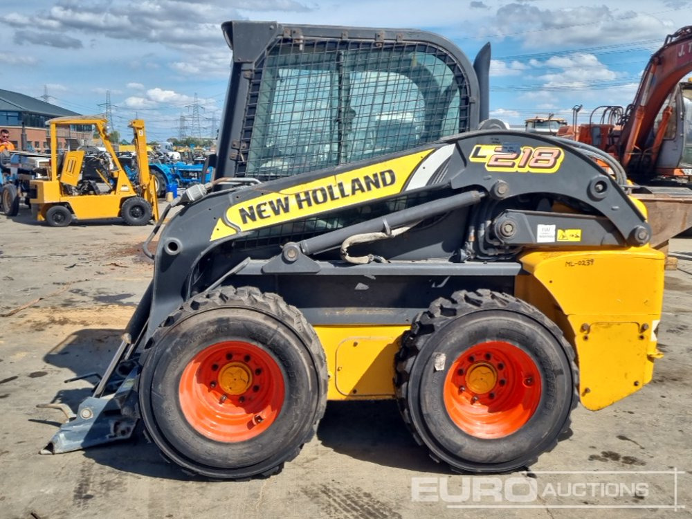 2012 New Holland L218 - Kompaktlader: das Bild 2 2012 New Holland L218 - Kompaktlader: das Bild 2