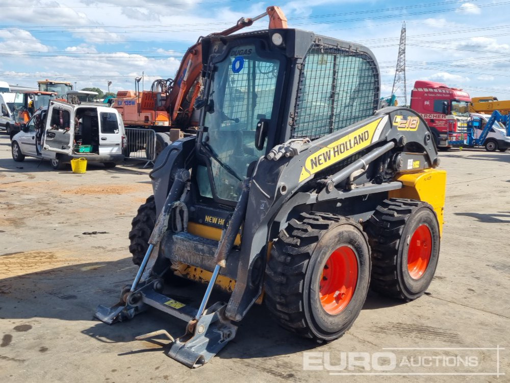 2012 New Holland L218 - Kompaktlader: das Bild 1 2012 New Holland L218 - Kompaktlader: das Bild 1