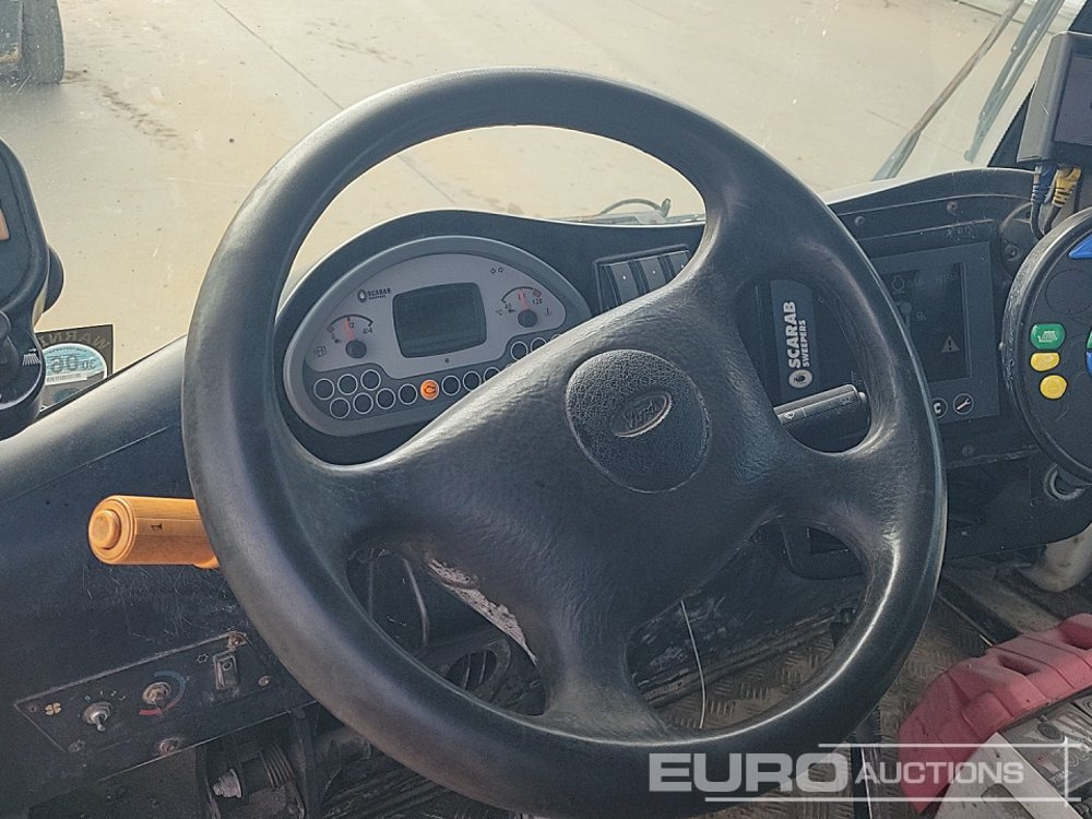Kehrmaschine 2012 Scarab 4x2 Road Sweeper, Reverse Camera, A/C: das Bild 32