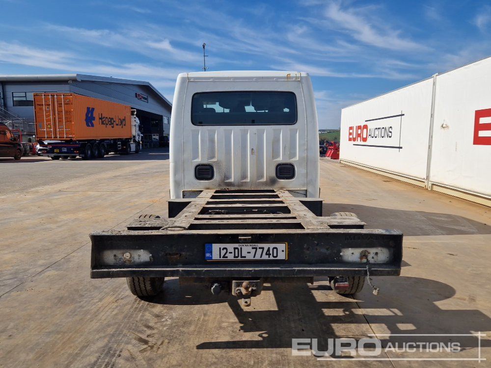 2012 Vauxhall Crew Cab Chassis & Cab, 6 Speed, A/C (Irish Reg. Docs. Available) - Pritsche Transporter: das Bild 4 2012 Vauxhall Crew Cab Chassis & Cab, 6 Speed, A/C (Irish Reg. Docs. Available) - Pritsche Transporter: das Bild 4
