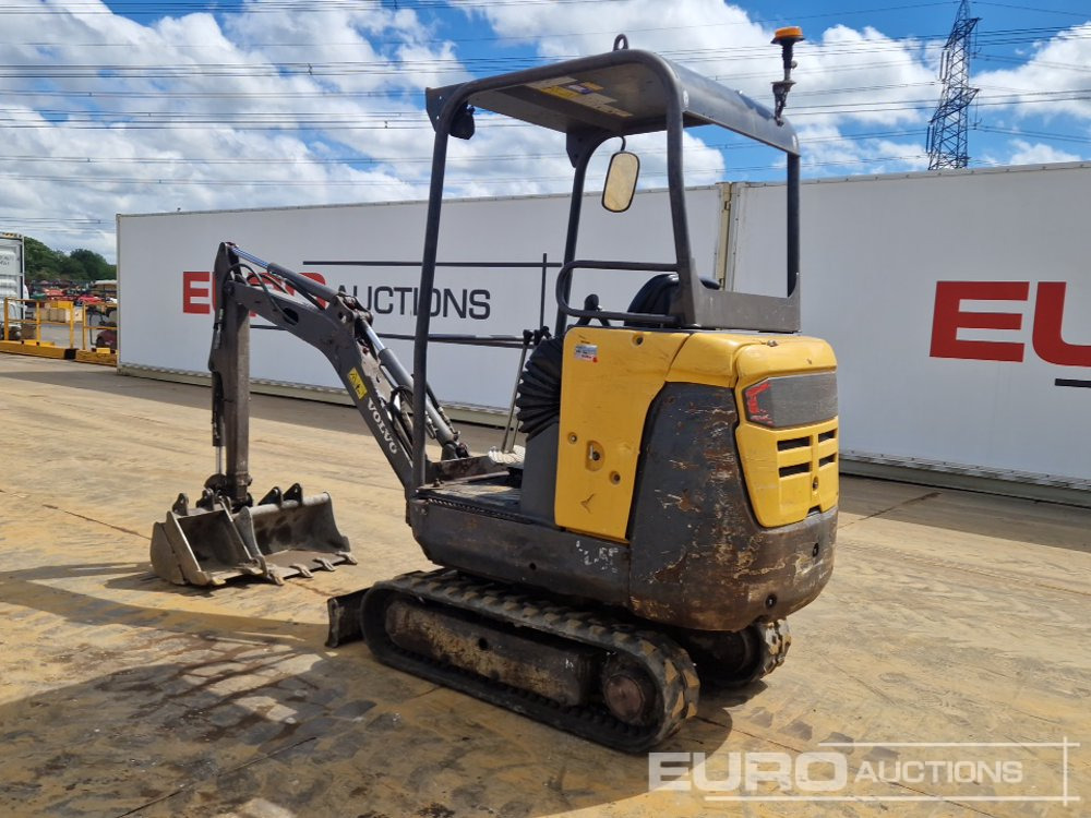 2012 Volvo EC15C - Minibagger: das Bild 3 2012 Volvo EC15C - Minibagger: das Bild 3