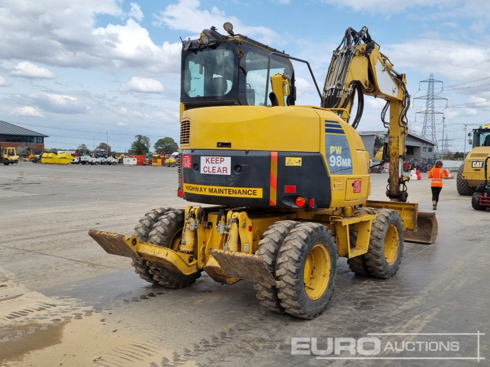 2013 Komatsu PW98MR-8 - Mobilbagger: das Bild 5 2013 Komatsu PW98MR-8 - Mobilbagger: das Bild 5