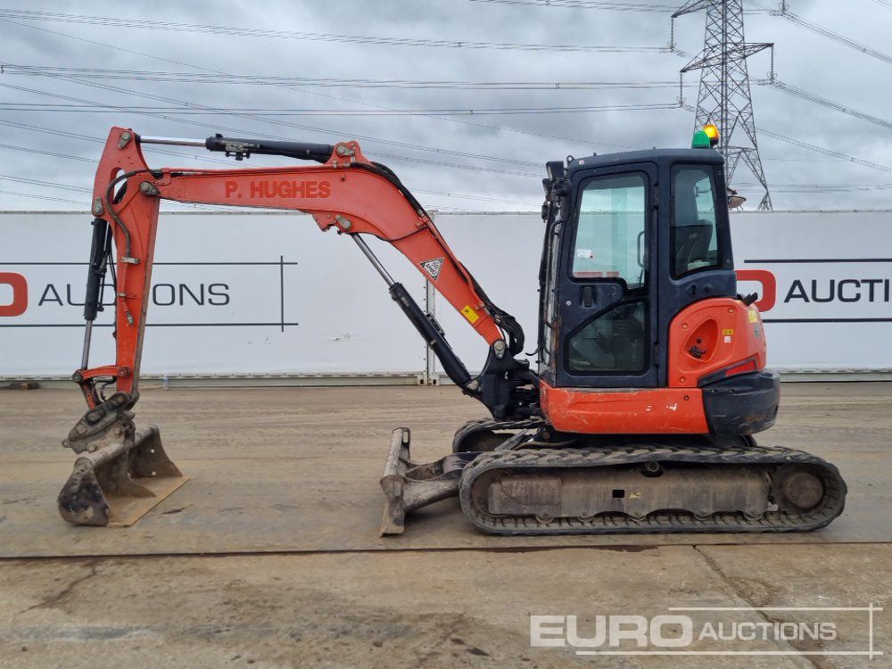 2013 Kubota U55-4 - Minibagger: das Bild 2 2013 Kubota U55-4 - Minibagger: das Bild 2