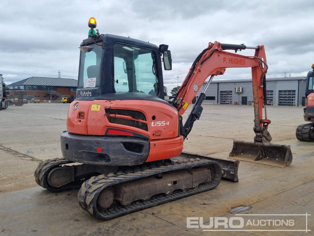 2013 Kubota U55-4 - Minibagger: das Bild 5 2013 Kubota U55-4 - Minibagger: das Bild 5