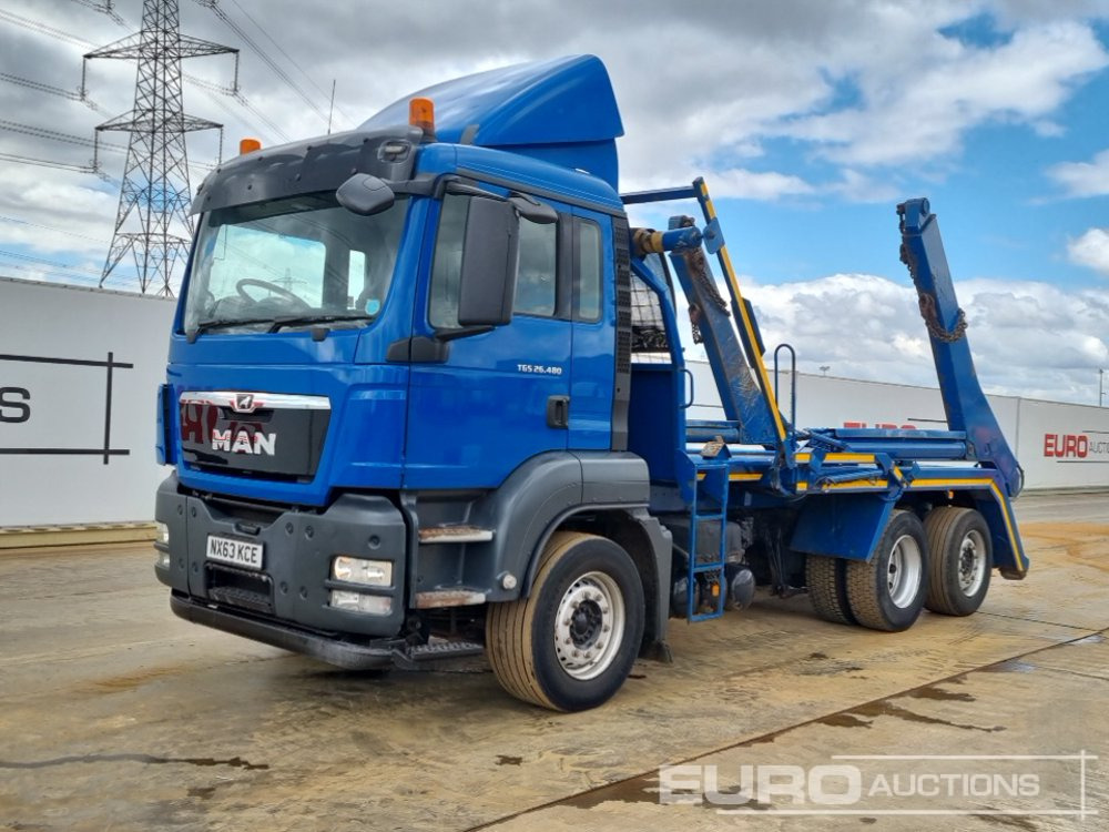 2013 MAN TGS26.480 - Absetzkipper: das Bild 1 2013 MAN TGS26.480 - Absetzkipper: das Bild 1