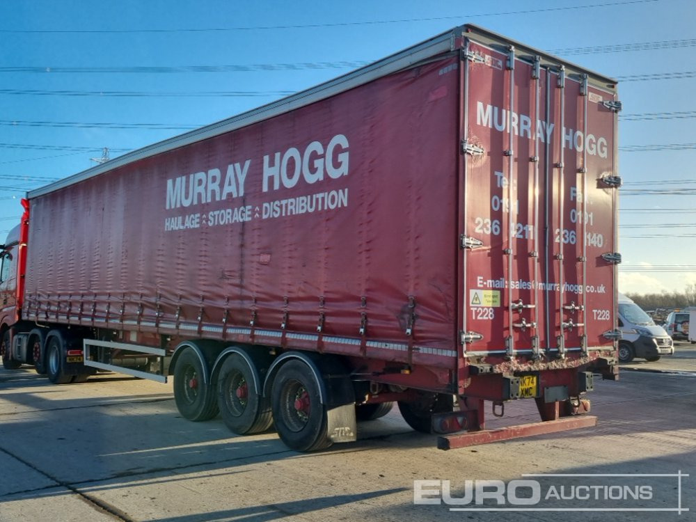 2013 SDC Tri Axle Curtainsider Trailer - Planenauflieger: das Bild 3 2013 SDC Tri Axle Curtainsider Trailer - Planenauflieger: das Bild 3