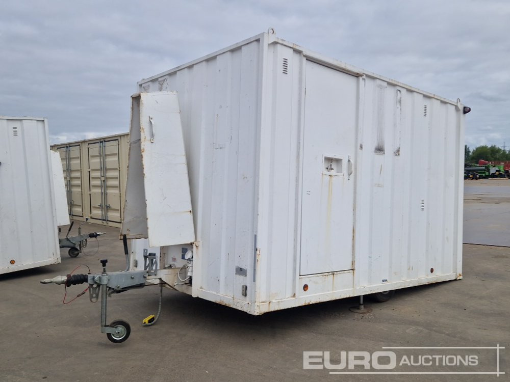 2014 Ground Hog Single Axle Welfare Unit, W/C, 6kVA Generator (Cannot Be Reconsigned) - Seecontainer: das Bild 1 2014 Ground Hog Single Axle Welfare Unit, W/C, 6kVA Generator (Cannot Be Reconsigned) - Seecontainer: das Bild 1