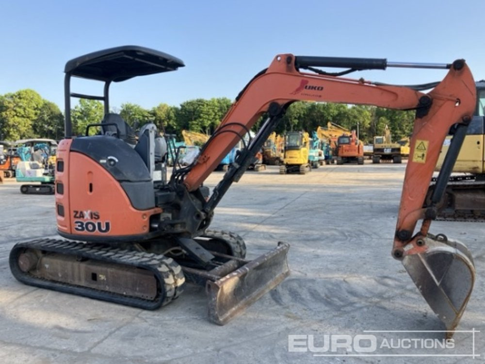 2014 Hitachi ZX30U-5A - Minibagger: das Bild 5 2014 Hitachi ZX30U-5A - Minibagger: das Bild 5