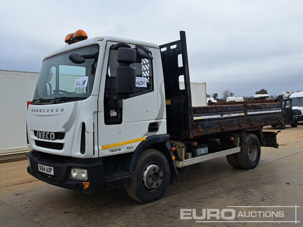 2014 Iveco 75E16 - Kipper: das Bild 1 2014 Iveco 75E16 - Kipper: das Bild 1