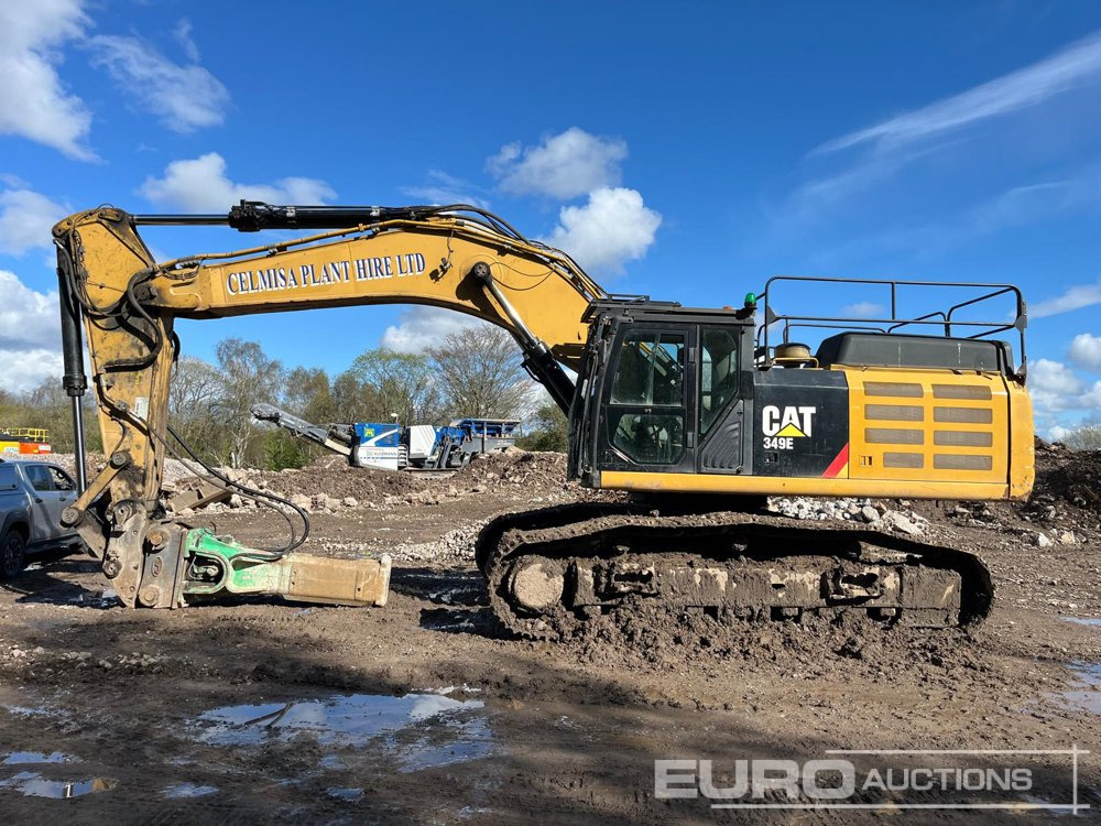 2015 CAT 349E - Kettenbagger: das Bild 2 2015 CAT 349E - Kettenbagger: das Bild 2