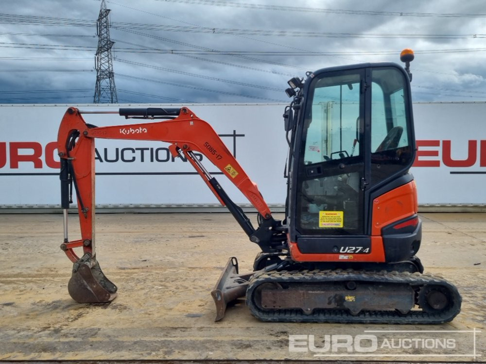 2015 Kubota U27-4 - Minibagger: das Bild 2 2015 Kubota U27-4 - Minibagger: das Bild 2