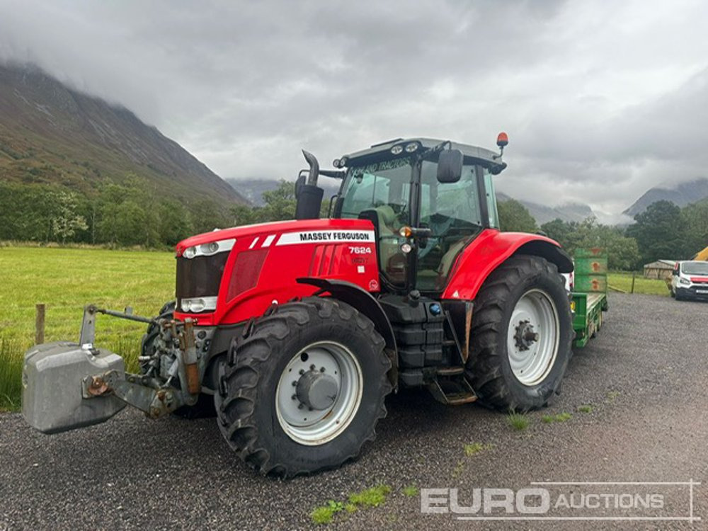 2015 Massey Ferguson 7624 - Traktor: das Bild 1 2015 Massey Ferguson 7624 - Traktor: das Bild 1